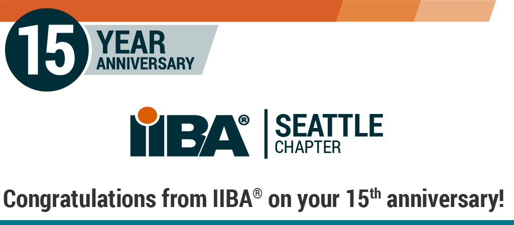 Celebrating 15 Years as the Seattle Chapter